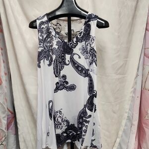 Simply Couture Dressy Tank Top with Lace on the back